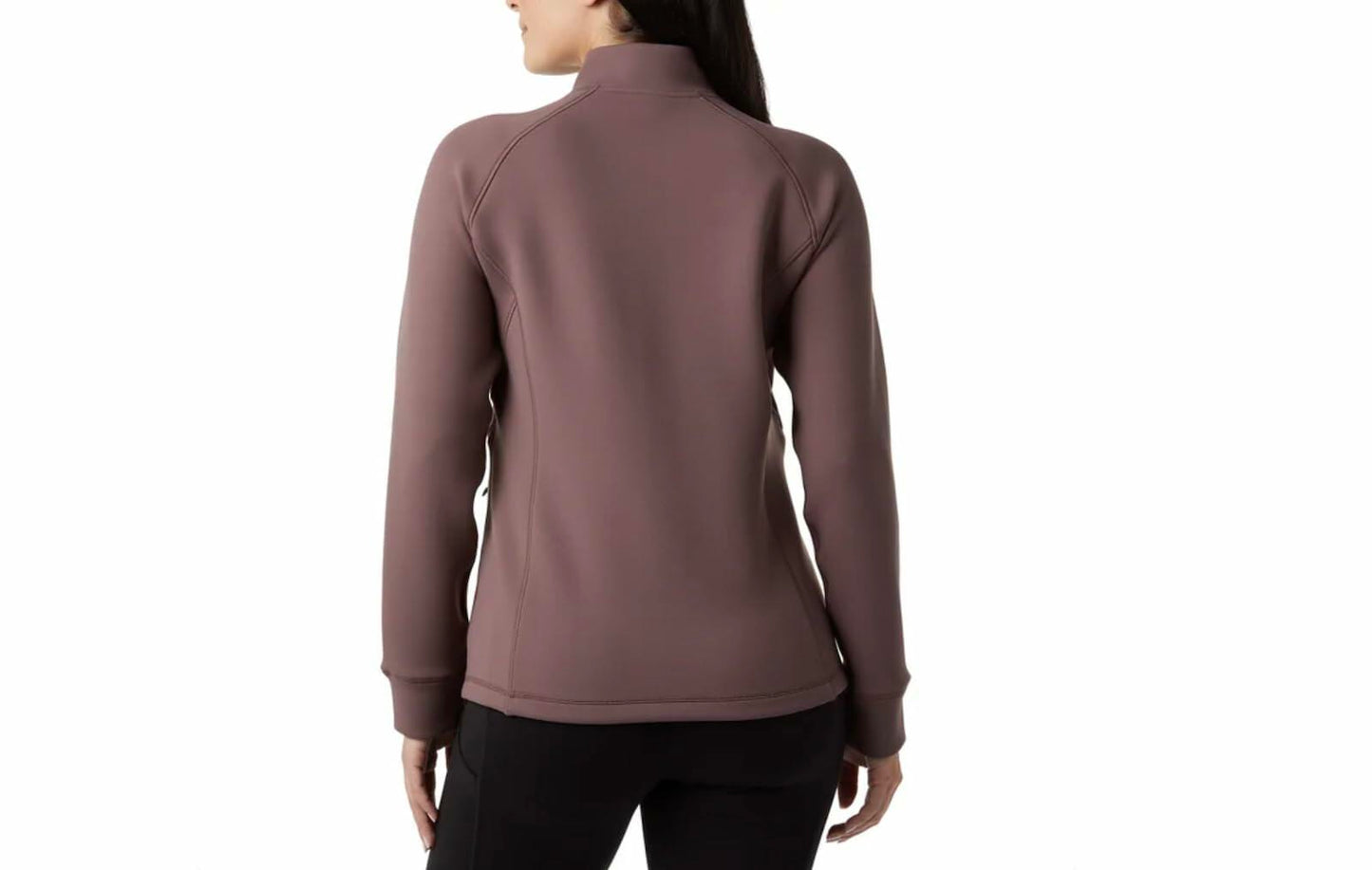 32 Degrees Heat Women's Full Zip Active Tech Jacket (US, Alpha, X-Large, Regular, Regular, Brown)