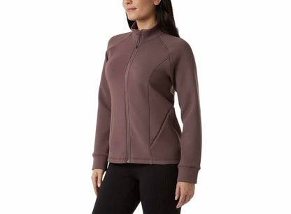32 Degrees Heat Women's Full Zip Active Tech Jacket (US, Alpha, X-Large, Regular, Regular, Brown)
