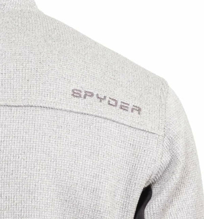 Spyder Men's Relaxed Fit Full Zip Jacket (US, Alpha, XX-Large, Regular, Regular, Gray)