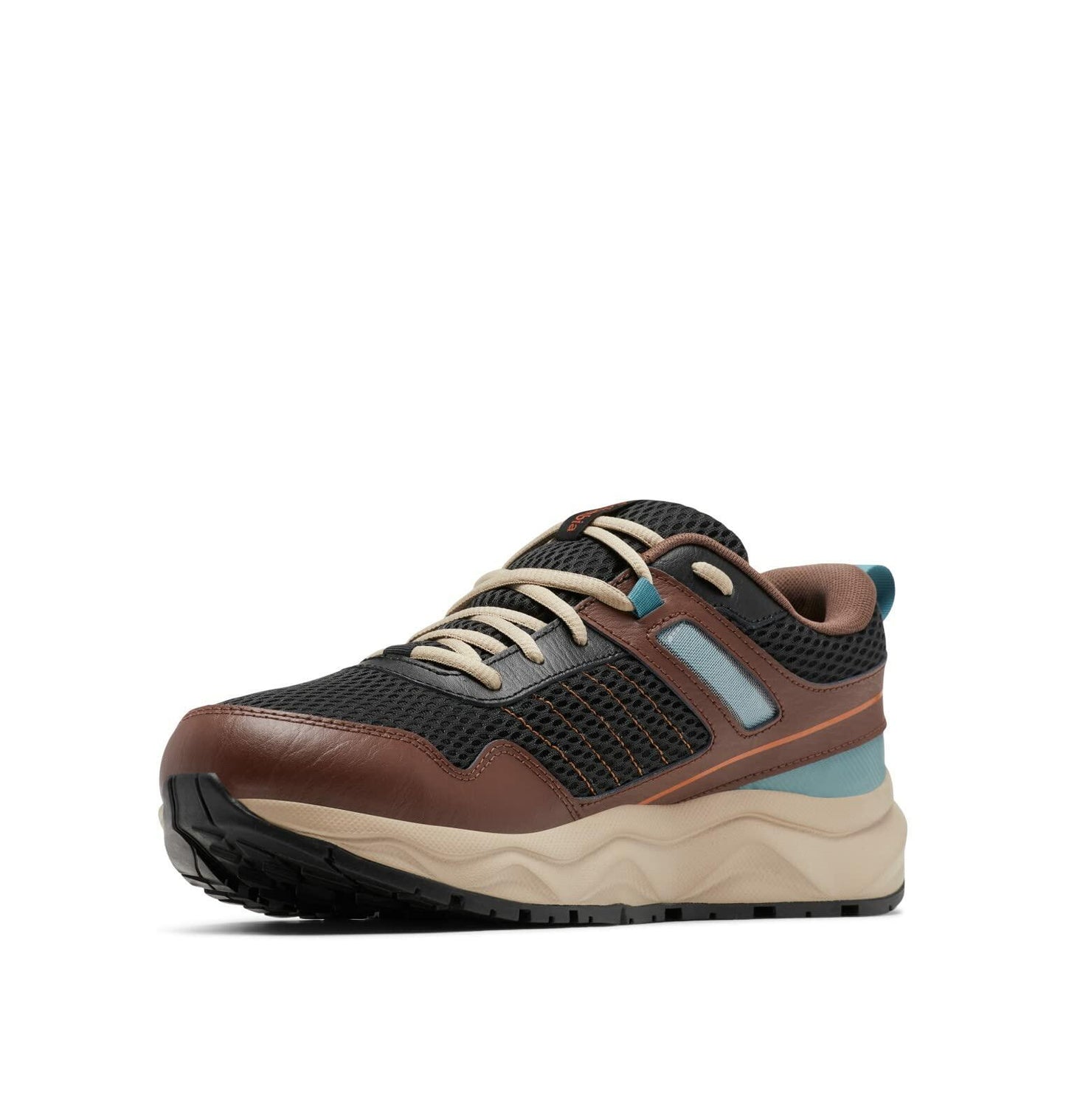 Columbia Men's Plateau Waterproof Hiking Shoe, Bison Brown/Warm Copper, 15