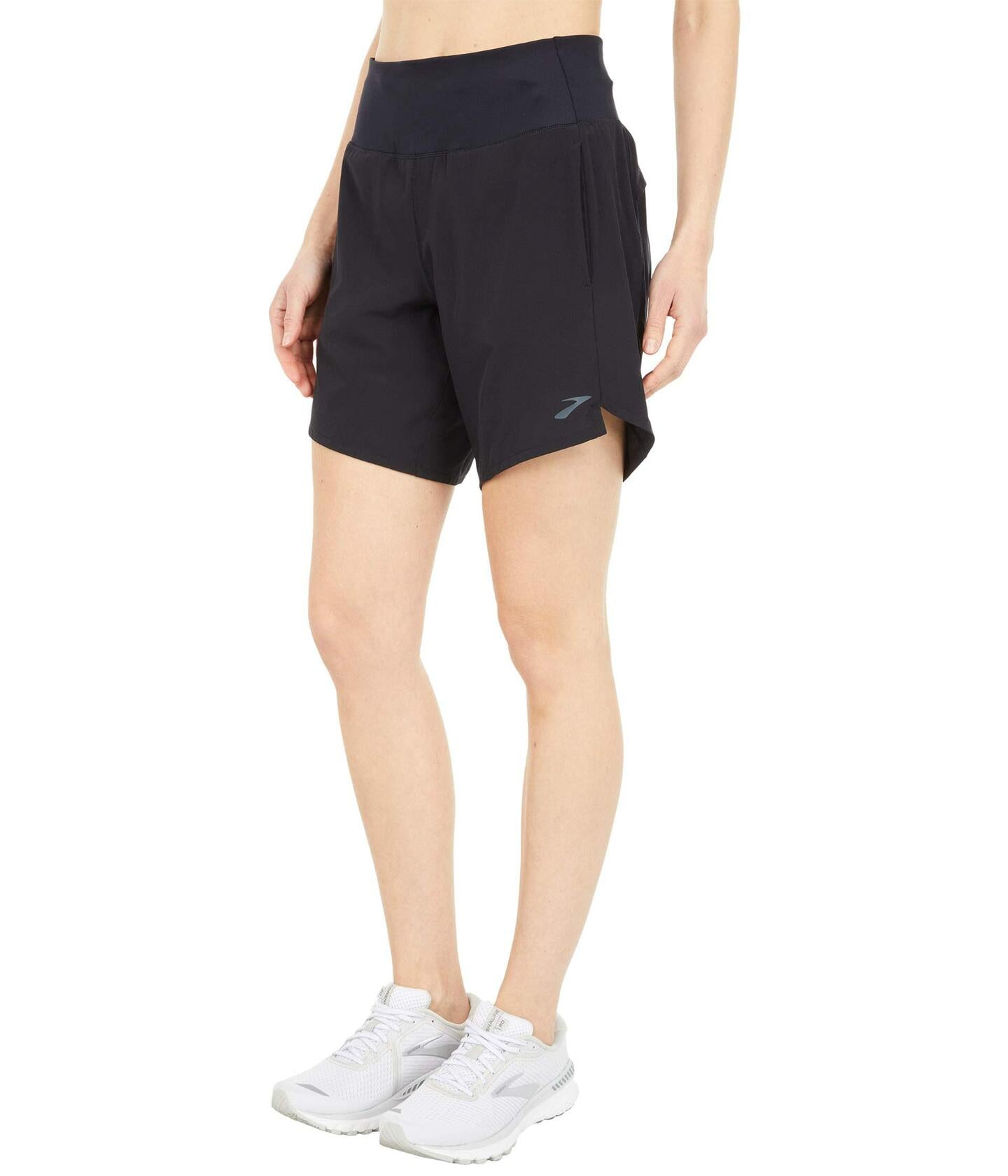 Brooks Chaser 7" Shorts Black SM (US 6-8) 7