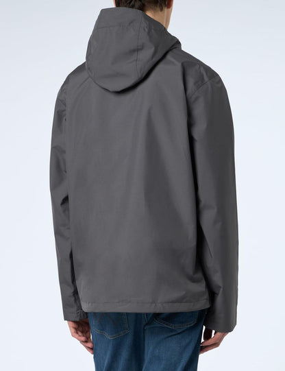 HELLY HANSEN Men's Seven J Waterproof Windproof Breathable Rain Jacket, 964 Charcoal, Small