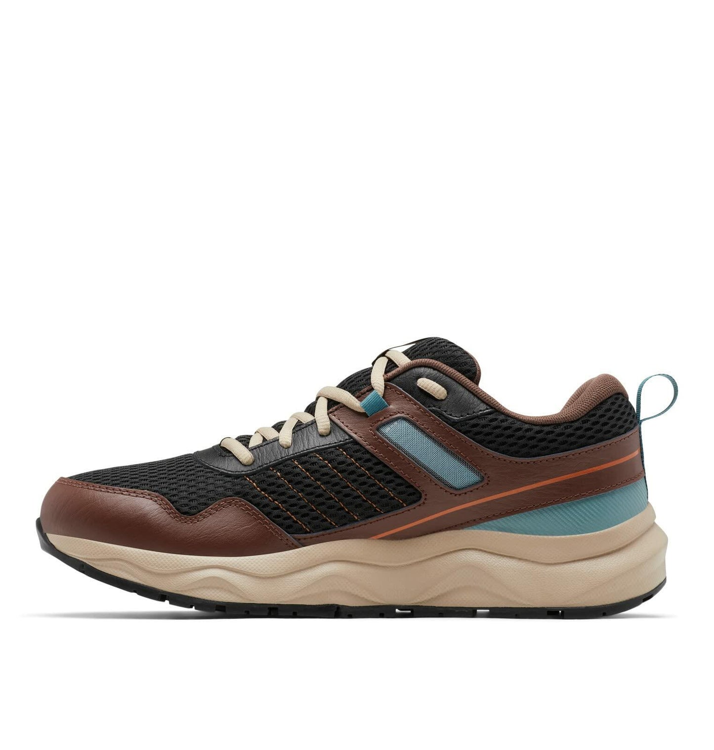 Columbia Men's Plateau Waterproof Hiking Shoe, Bison Brown/Warm Copper, 15