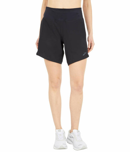 Brooks Chaser 7" Shorts Black SM (US 6-8) 7