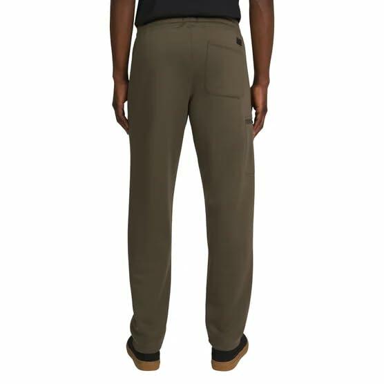 Weatherproof Vintage Men's Heavyweight Cargo Sweatpants - with Zip Pockets and Flex Waist (Green, XXL)