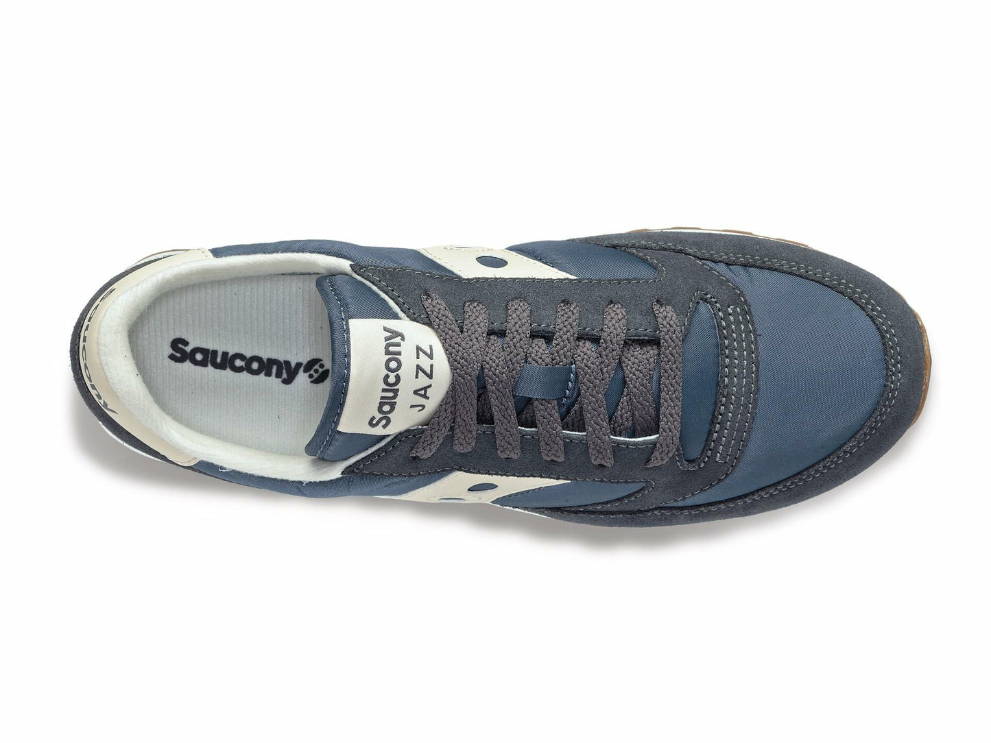 Saucony Men's Jazz Original Sneaker, Navy/Cream, 10