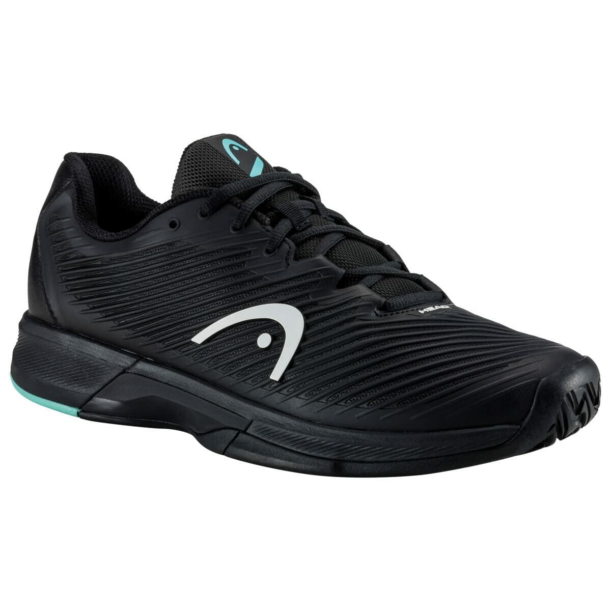 HEAD Revolt Pro 4.0 Men's Shoes, Black/Teal, Size 13.0 USA