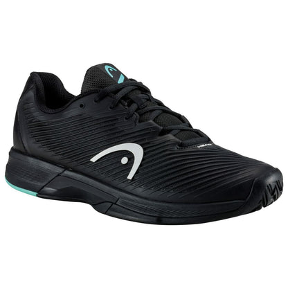HEAD Revolt Pro 4.0 Men's Shoes, Black/Teal, Size 13.0 USA