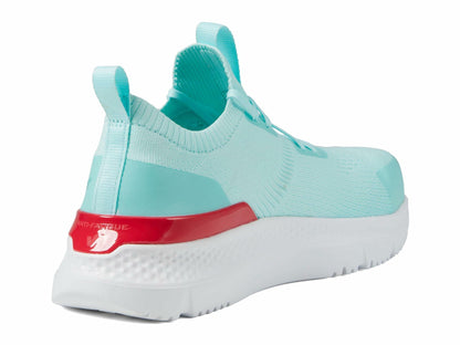 Timberland PRO® Setra Knit Composite Safety Toe Women’s Sneakers – Breathable Upper – Removable Insole Seafoam/Red 8.5 B - Medium