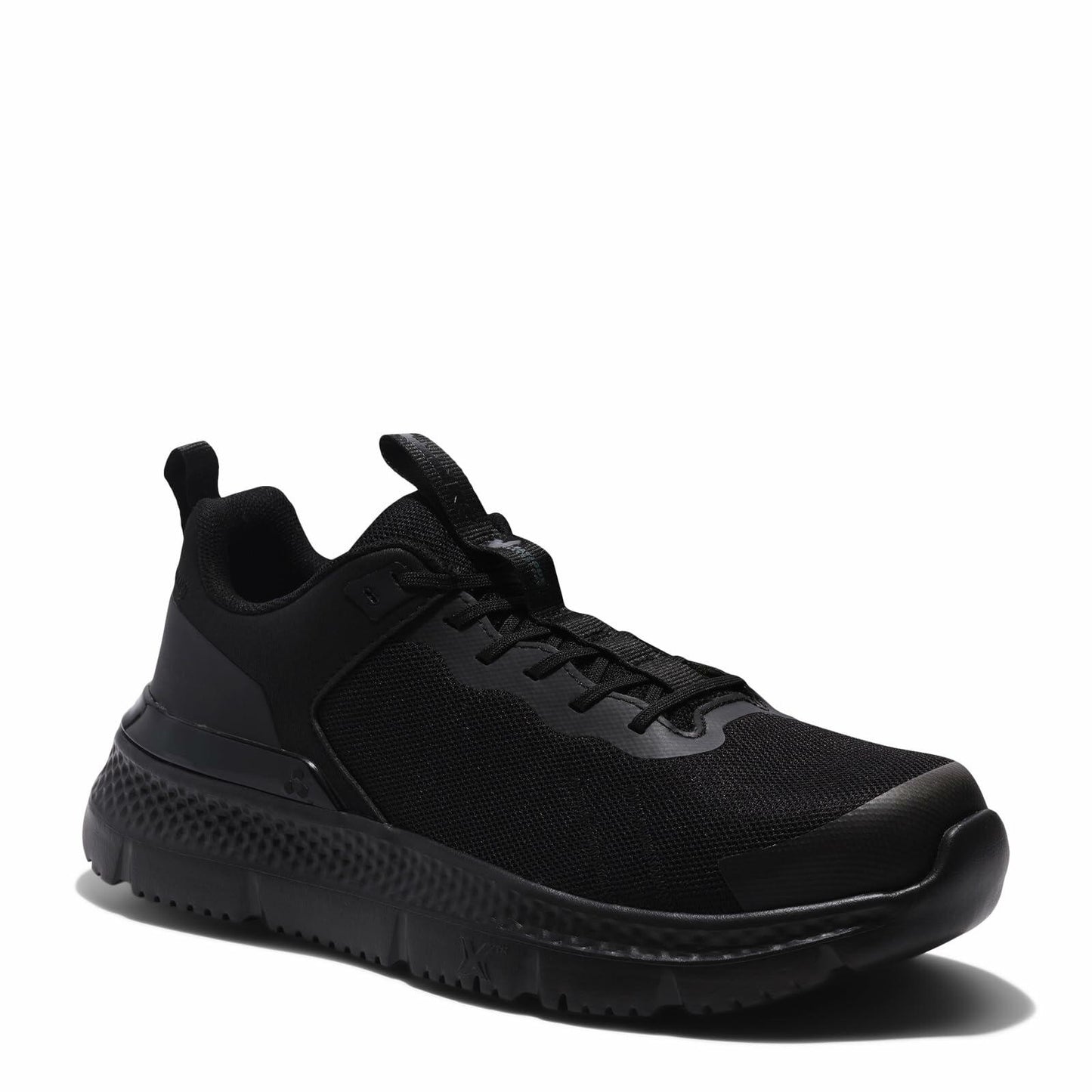 Timberland PRO® Setra Composite Safety Toe Shoes for Men – Cement Construction – Round Toe Silhouette Black/Blue 7 D - Medium