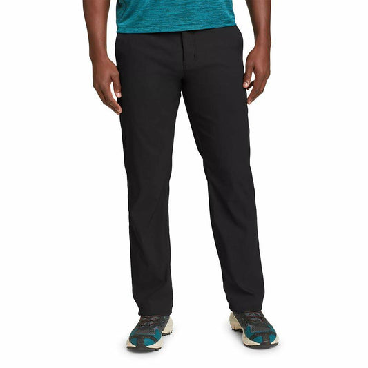 Eddie Bauer Men's Horizon Guide Chino Pants, Black, 34W x 32L