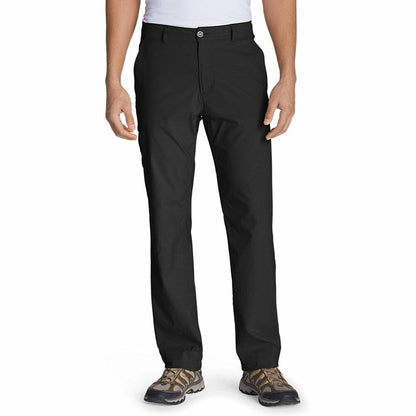 Eddie Bauer Men's Horizon Guide Chino Pants, Black, 34W x 32L
