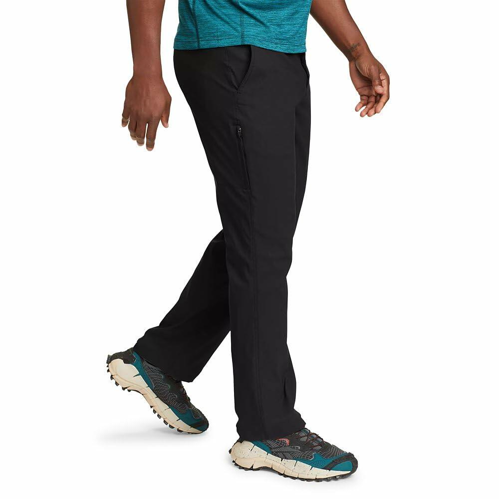 Eddie Bauer Men's Horizon Guide Chino Pants, Black, 34W x 32L