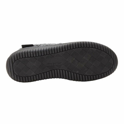 Dearfoams Men's Memory Foam Slipper (Gray, US Footwear Size System, Adult, Men, Alpha, Medium, Small)