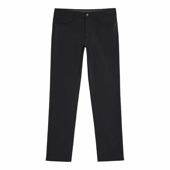 Weatherproof Vintage Men’s Tech Pants – Water-Resistant Stretch Performance Pants with Flex Waistband, Straight Fit (Black, 30x29)