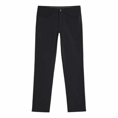 Weatherproof Vintage Men’s Tech Pants – Water-Resistant Stretch Performance Pants with Flex Waistband, Straight Fit (Black, 30x29)