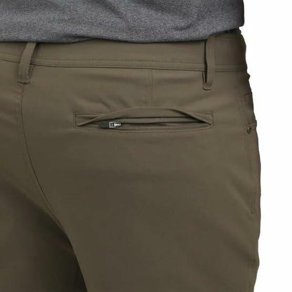 Weatherproof Vintage Men’s Tech Pants – Water-Resistant Stretch Performance Pants with Flex Waistband, Straight Fit (Tan, 30x30)
