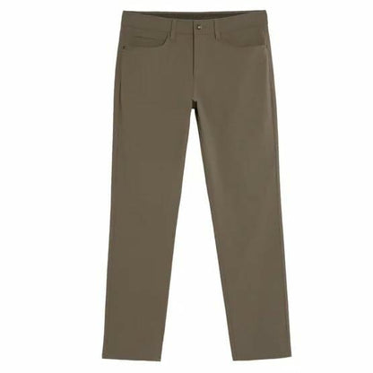 Weatherproof Vintage Men’s Tech Pants – Water-Resistant Stretch Performance Pants with Flex Waistband, Straight Fit (Tan, 30x32)