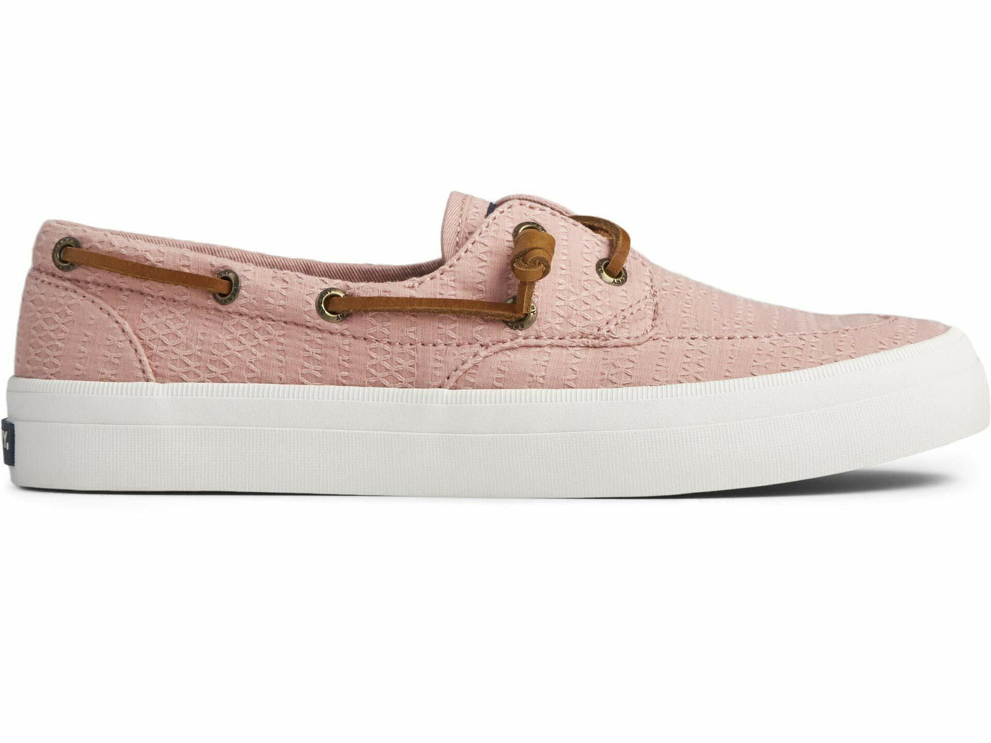 Sperry Women's Crest Boat Sneaker, Grey, 5 Medium