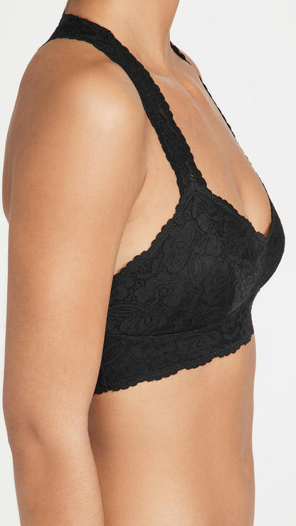 Free People Galloon Lace Racerback Navy SM
