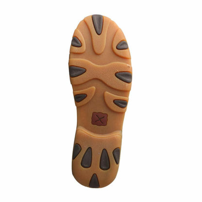 Twisted X Women's Slip-On Driving Moc, Moc Toe, Khaki & Multi, 6 M