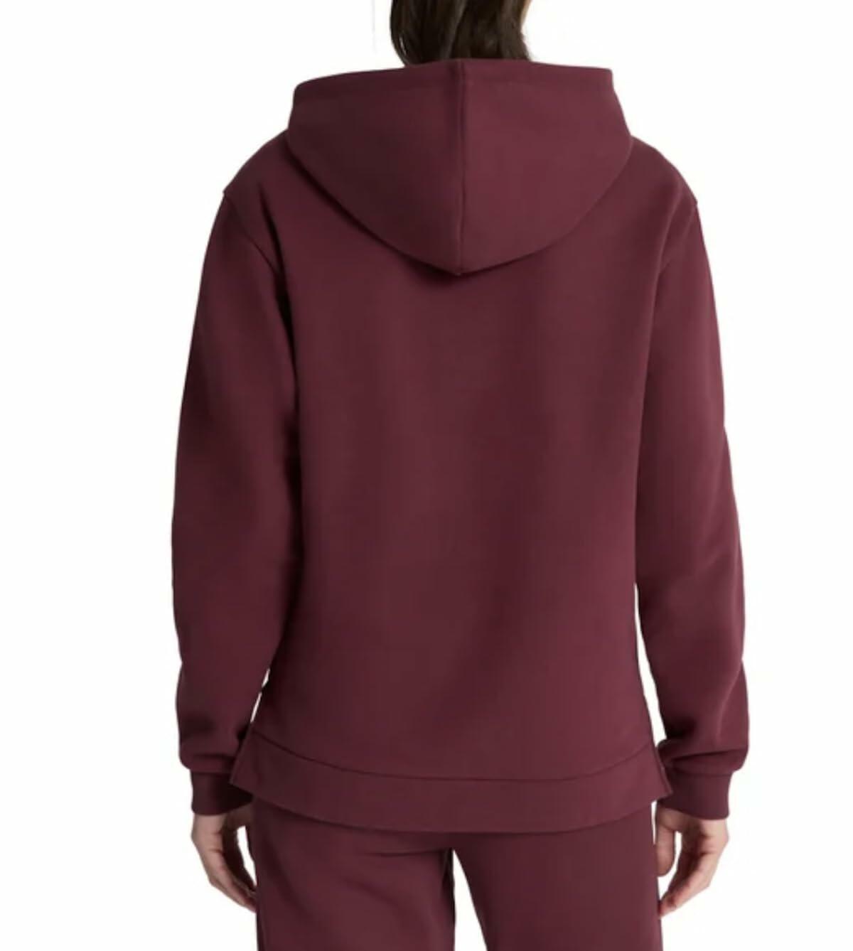 PUMA Women's Long Sleeve Fleece Pullover Hoodie with Kangaroo Pocket (US, Alpha, XX-Large, Regular, Regular, Red)
