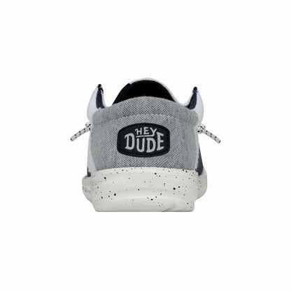 HEYDUDE Mens Wally Tri-Varsity (Toddler) Navy size 4