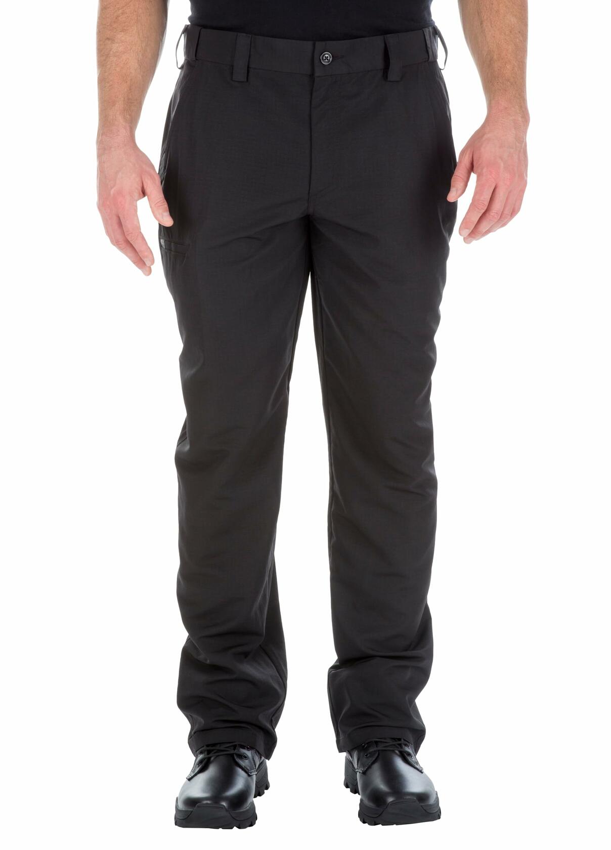 5.11 Tactical Men's Fast-Tac Urban Pants, Regular Fit, 5 Pockets, Style 74461, Black, 38W x 36L