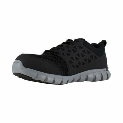 Reebok Work Women's Sublite Cushion Alloy Toe Athletic Work Black - 5.5 Medium