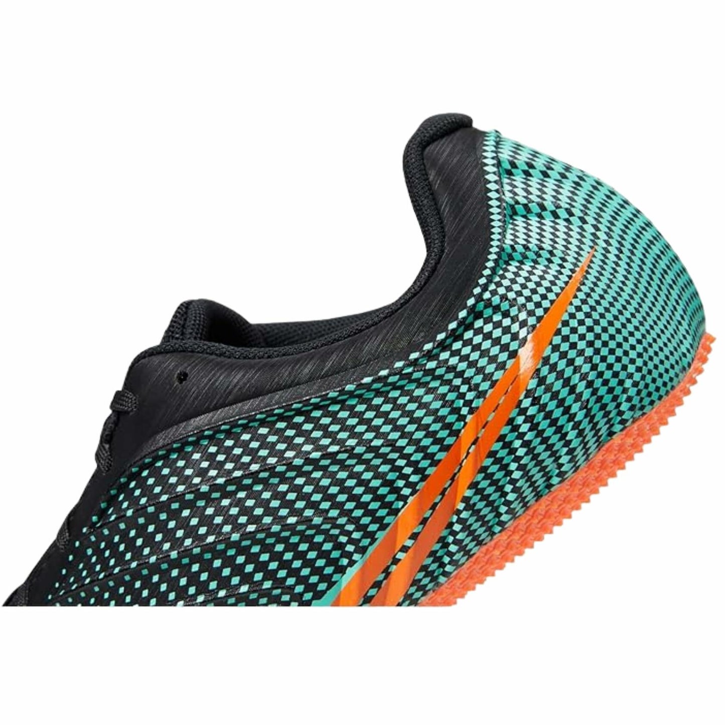 Saucony Men's Spitfire 5 Track Sneaker, Black/Cool Mint, 7.5
