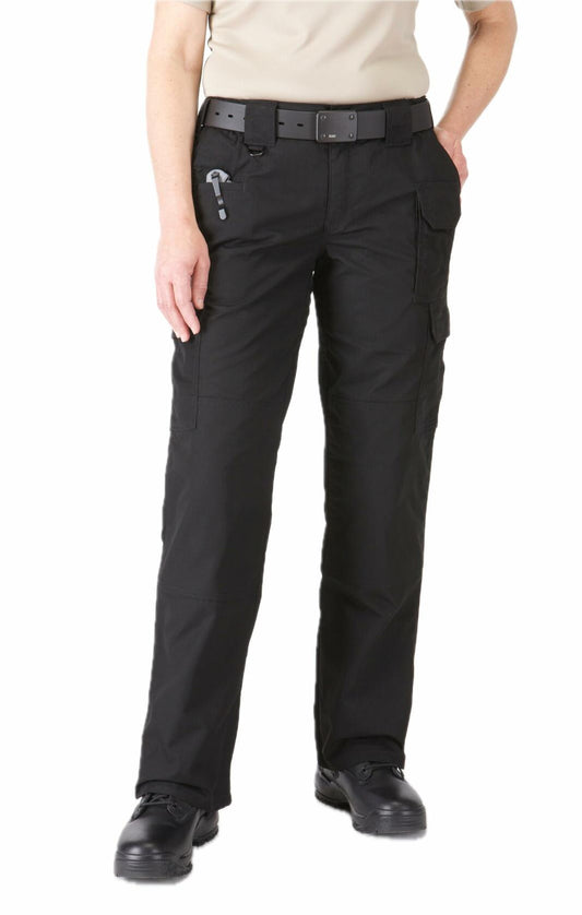 5.11 Tactical Women's Taclite Pro Ripstop Pants, Regular Fit, 8 Pockets, Style 64360, Black, Women's 12 Regular