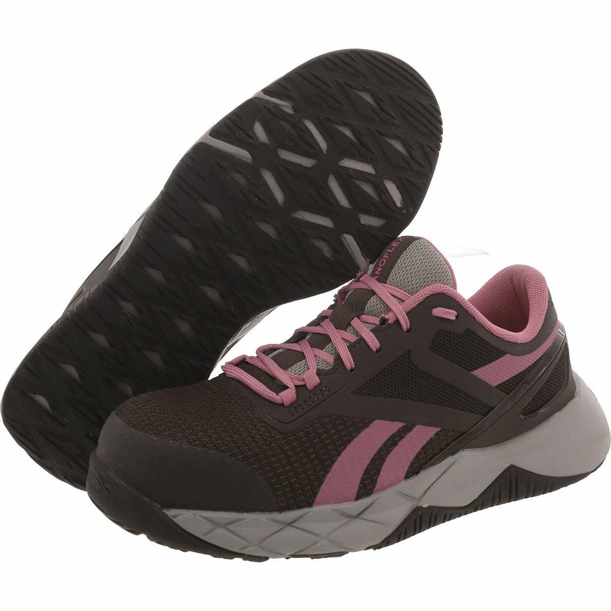 Reebok Nanoflex TR Work EH Comp Toe Brown/Pink 6.5 B (M)