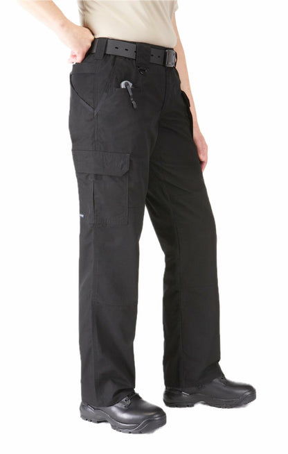 5.11 Tactical Women's Taclite Pro Ripstop Pants, Regular Fit, 8 Pockets, Style 64360, Black, Women's 12 Regular