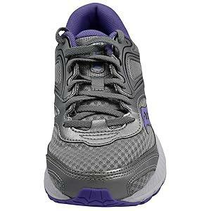 Saucony Women's VERSAFOAM Cohesion 12 Silver/Purple Road Running Shoe 10.5 Medium US
