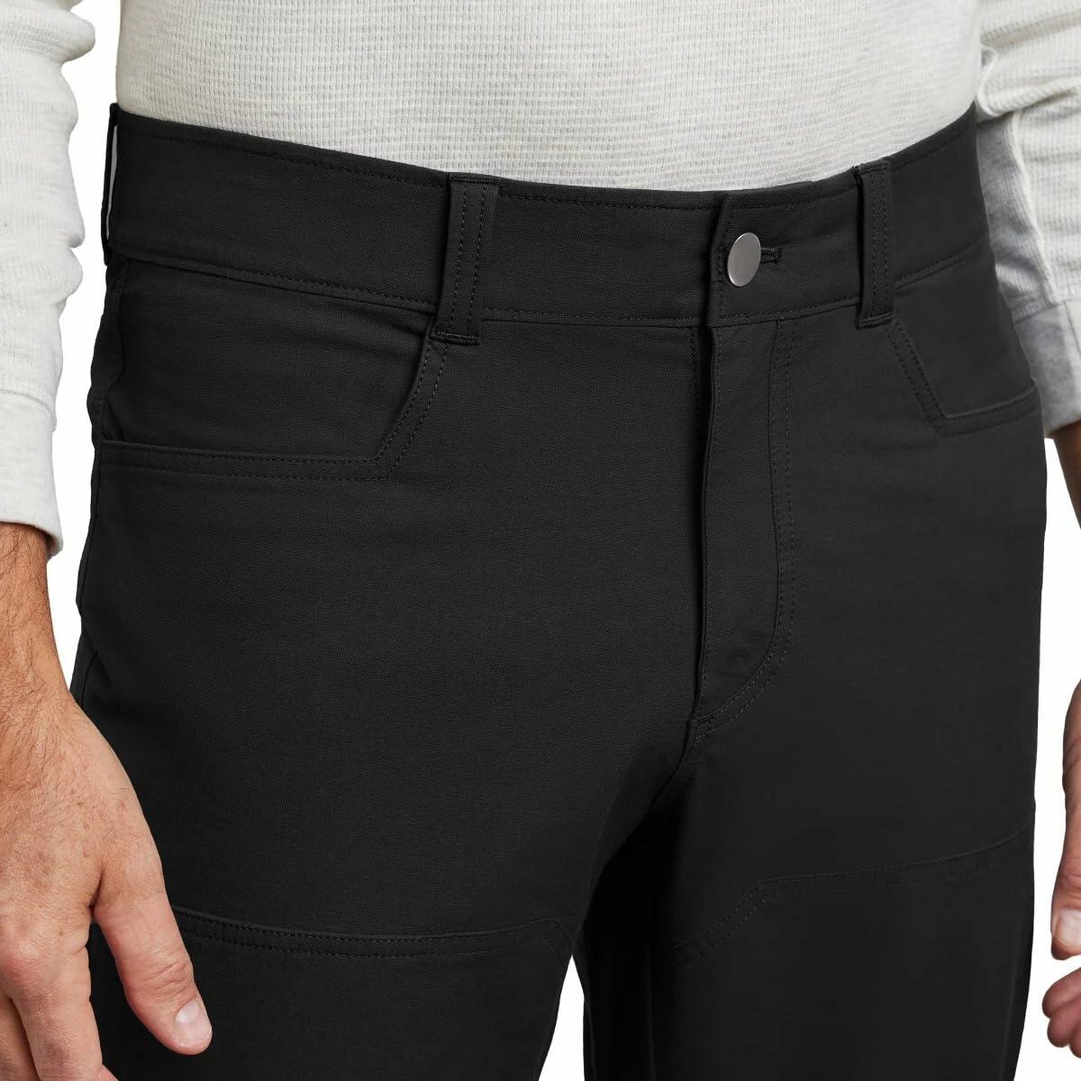KIRKLAND Signature Men’s Stretch Tech Pant (Black, 34W x 30L)