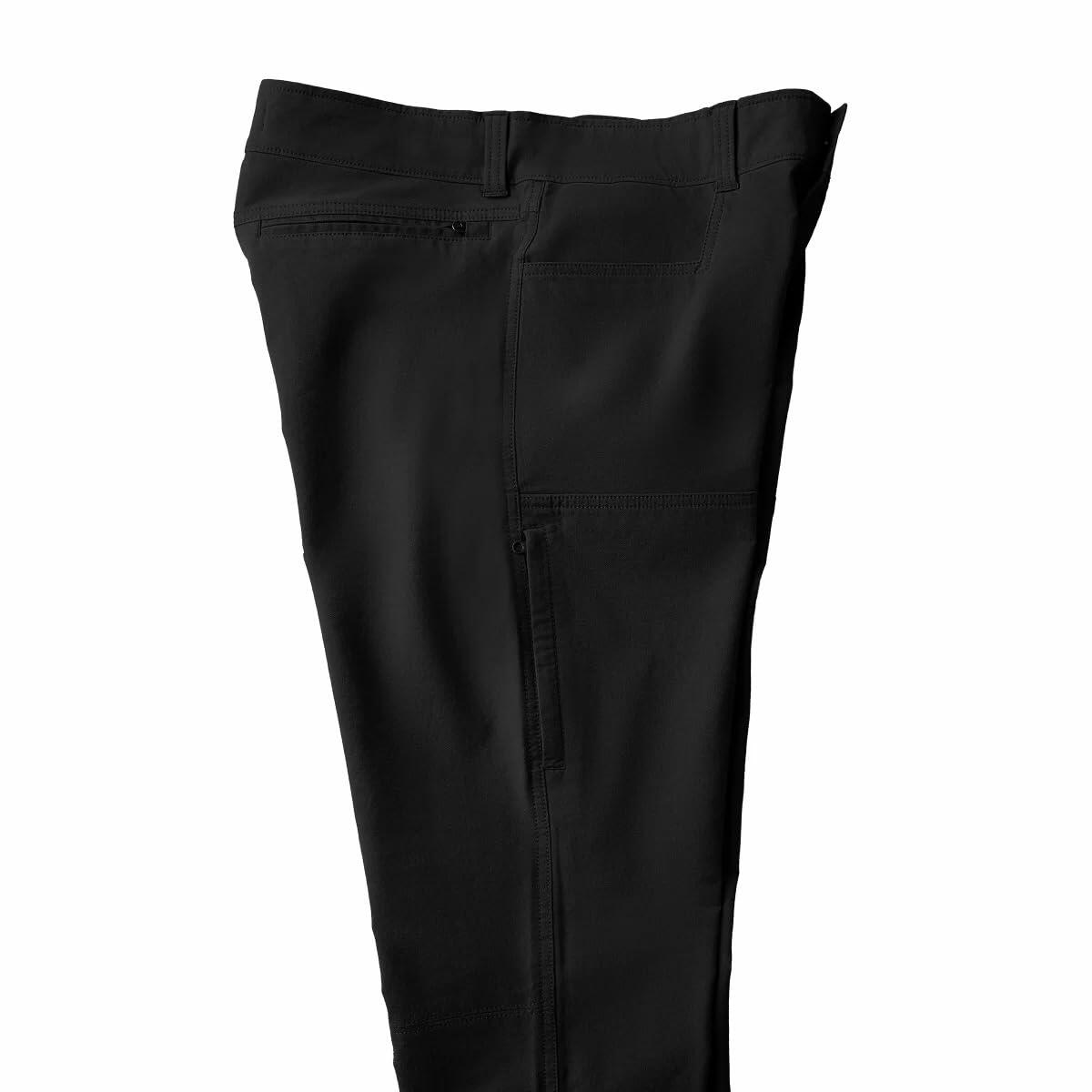 KIRKLAND Signature Men’s Stretch Tech Pant (Black, 34W x 30L)