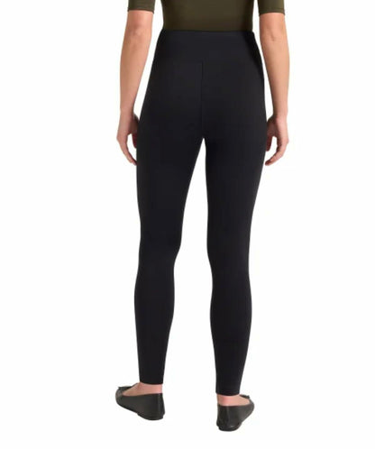 Matty M Women's Stretch High Rise Pull On Legging (US, Alpha, XX-Large, Regular, Regular, Black)