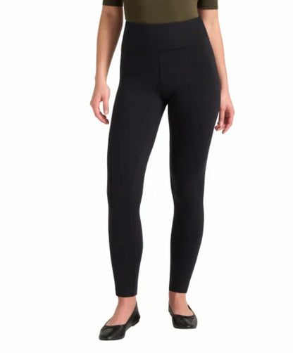 Matty M Women's Stretch High Rise Pull On Legging (US, Alpha, XX-Large, Regular, Regular, Black)