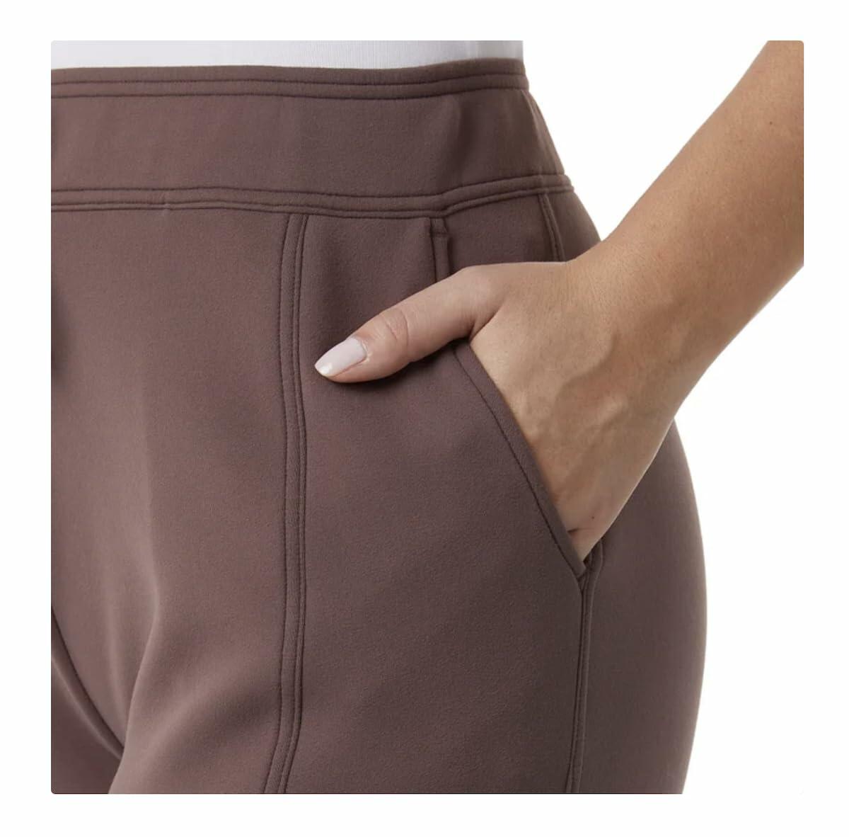 32 Degrees Heat Women's Active Tech Jogger Pant with Pockets (US, Alpha, X-Large, Regular, Regular, Brown)