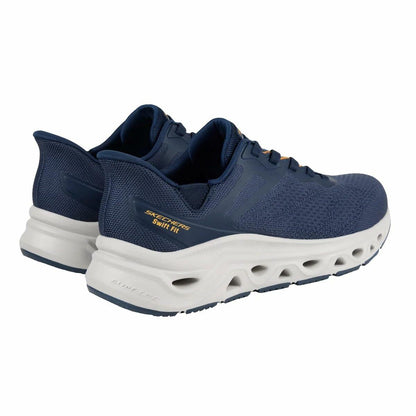Skechers Men's Go Walk Glide Step 2.0 Vic Sneaker, Navy/Black, 8