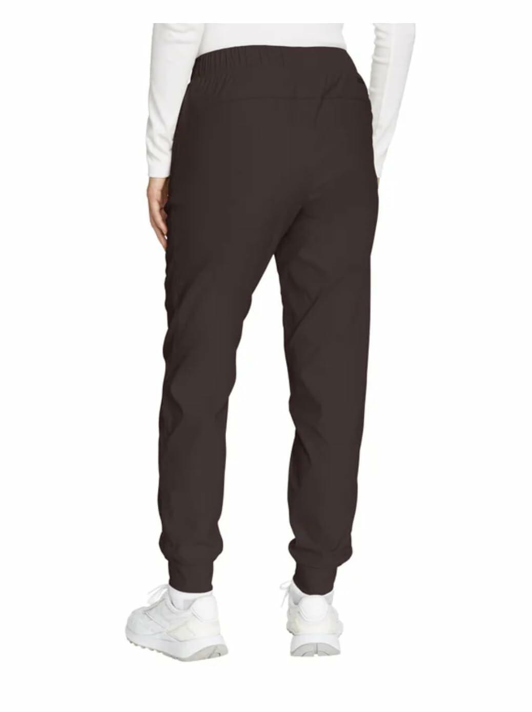 Eddie Bauer Women's Rainier Fleece Lined Jogger Pant (US, Numeric, 6, Regular, Regular, Brown)