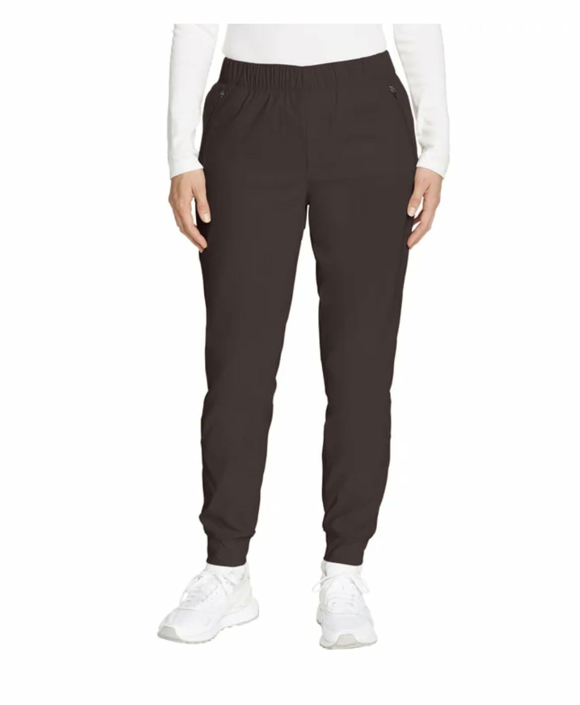 Eddie Bauer Women's Rainier Fleece Lined Jogger Pant (US, Numeric, 6, Regular, Regular, Brown)