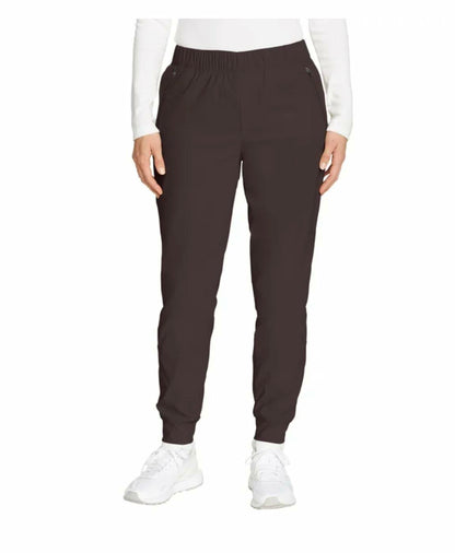 Eddie Bauer Women's Rainier Fleece Lined Jogger Pant (US, Numeric, 6, Regular, Regular, Brown)