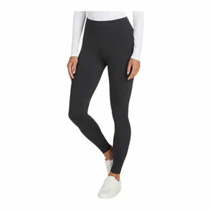 Matty M Women's Stretch High Rise Pull On Legging (US, Alpha, XX-Large, Regular, Regular, Dark Charcoal (Gray))