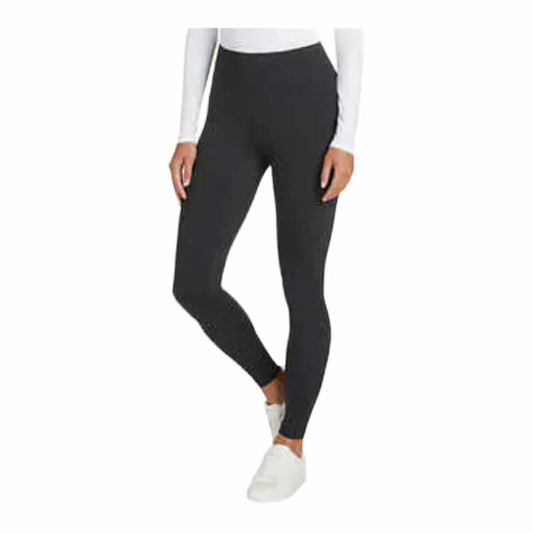 Matty M Women's Stretch High Rise Pull On Legging (US, Alpha, XX-Large, Regular, Regular, Dark Charcoal (Gray))