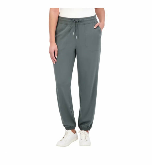 Sage Collective Women's Stretch Relaxed Jogger Pant with Pockets (US, Alpha, X-Large, Regular, Regular, Green)