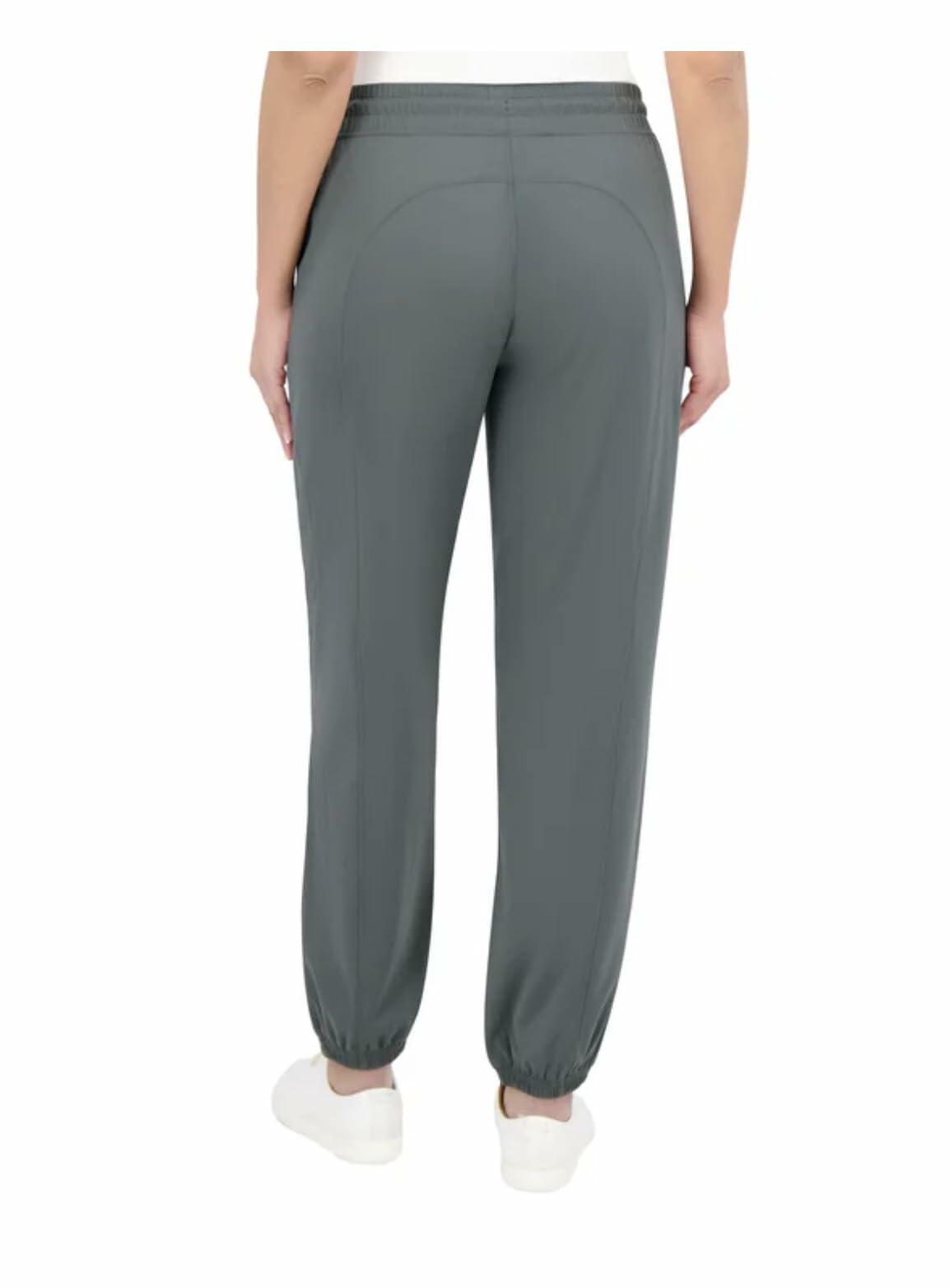 Sage Collective Women's Stretch Relaxed Jogger Pant with Pockets (US, Alpha, XX-Large, Regular, Regular, Green)