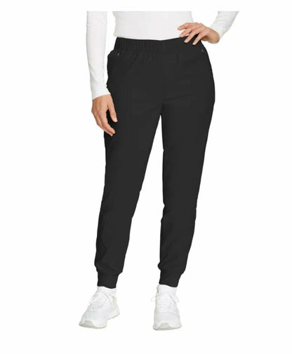 Eddie Bauer Women's Rainier Fleece Lined Jogger Pant (US, Numeric, 6, Regular, Regular, Black)
