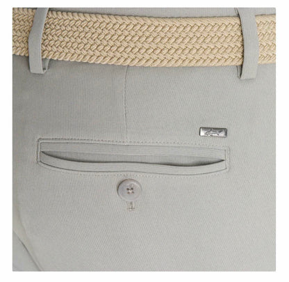 Greg Norman Men's Textured Performance Stretch Chino Pant (US, Waist Inseam, 30, 32, Regular, Regular, Gray)
