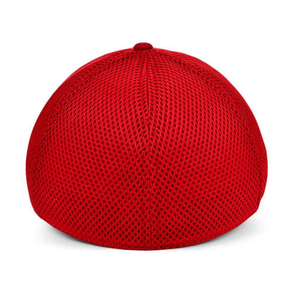 New Era Blank Custom 39THIRTY Stretch-Fitted Cap (US, Alpha, Small, Neo Red)